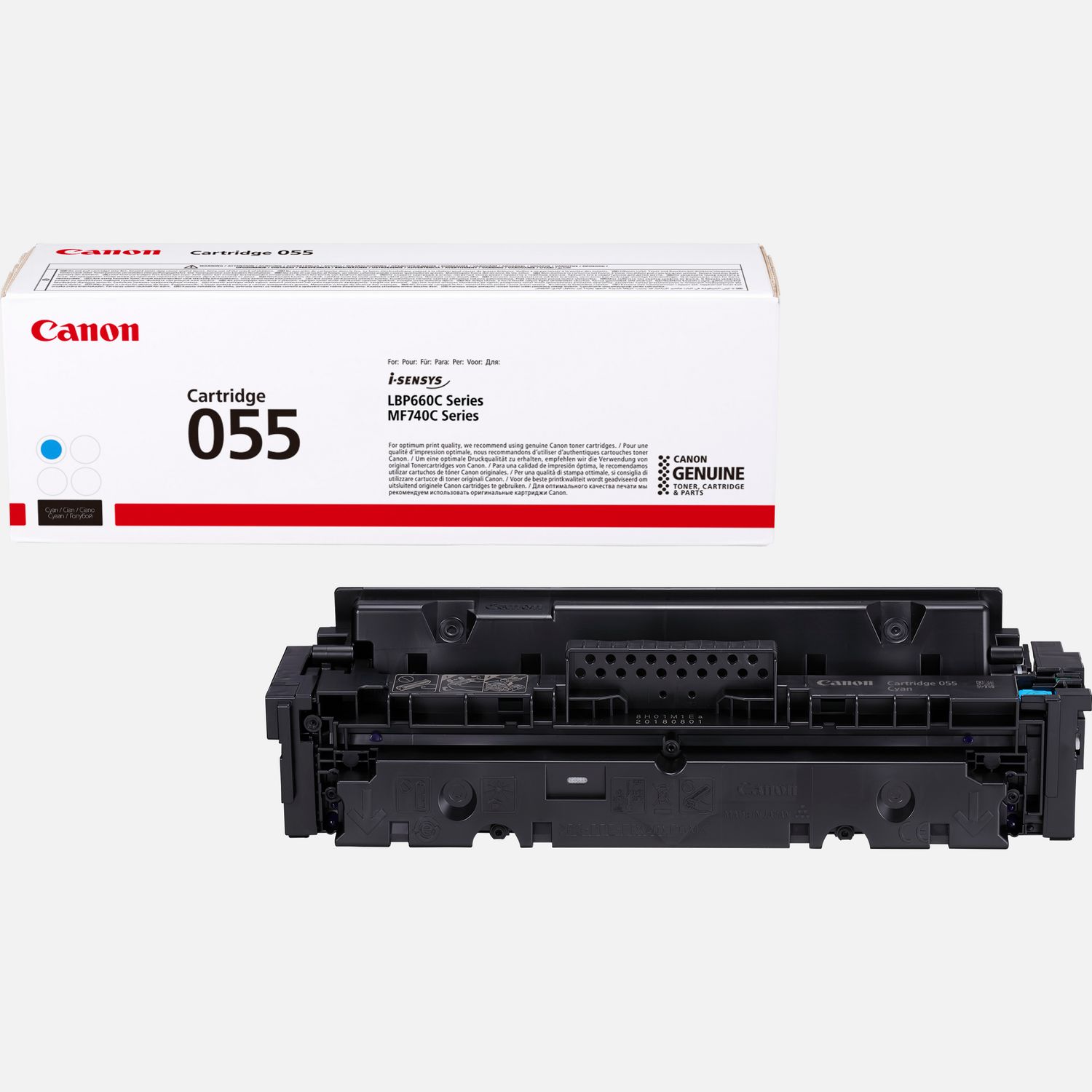 Canon 055 Toner Cartridge Cyan Canon Uae Store