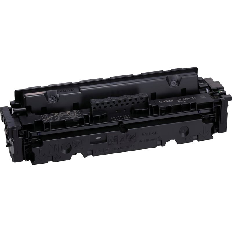 Canon 055 Toner Cartridge, Black Product Top Left View
