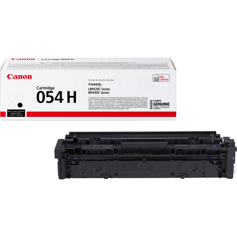 

Canon 054 H High Yield Toner Cartridge, Black