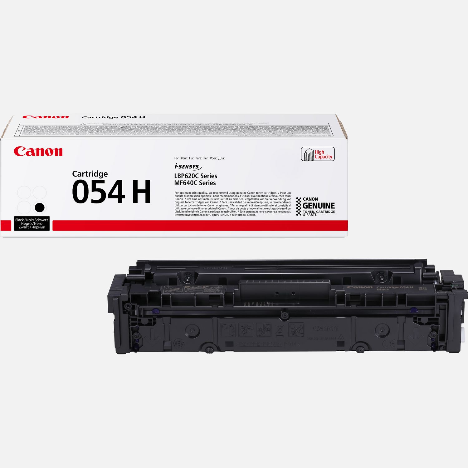 Canon 054 H High Yield Toner Cartridge, Black — Canon UK Store