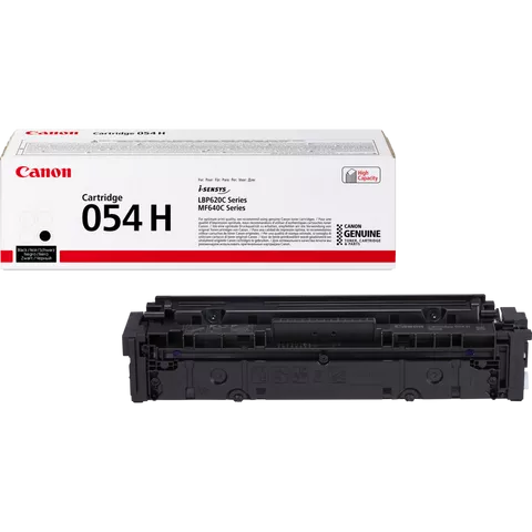 Canon 054 H High Yield Toner Cartridge, Black