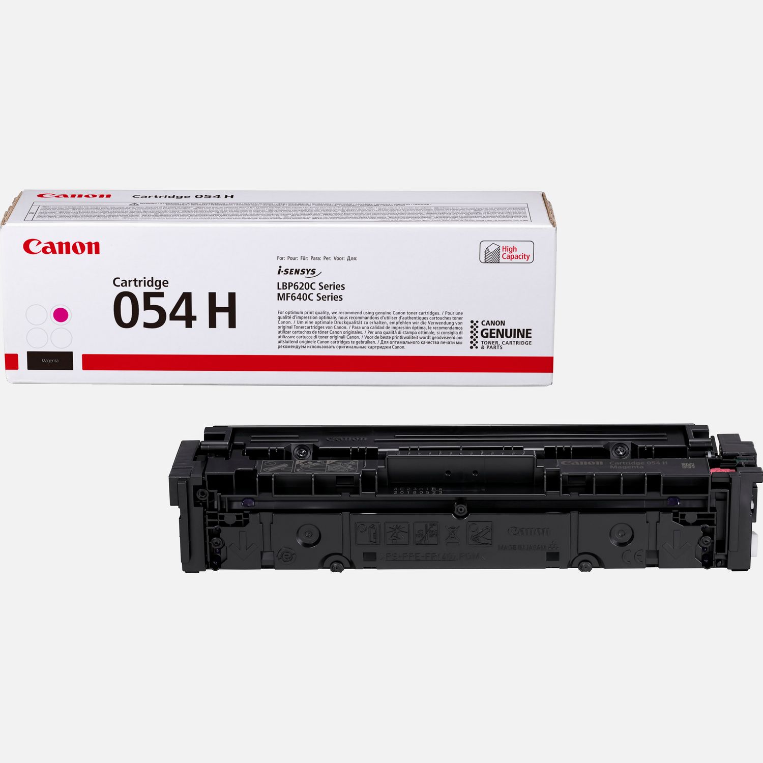 Canon 054 H High Yield Toner Cartridge, Magenta — Canon UK Store