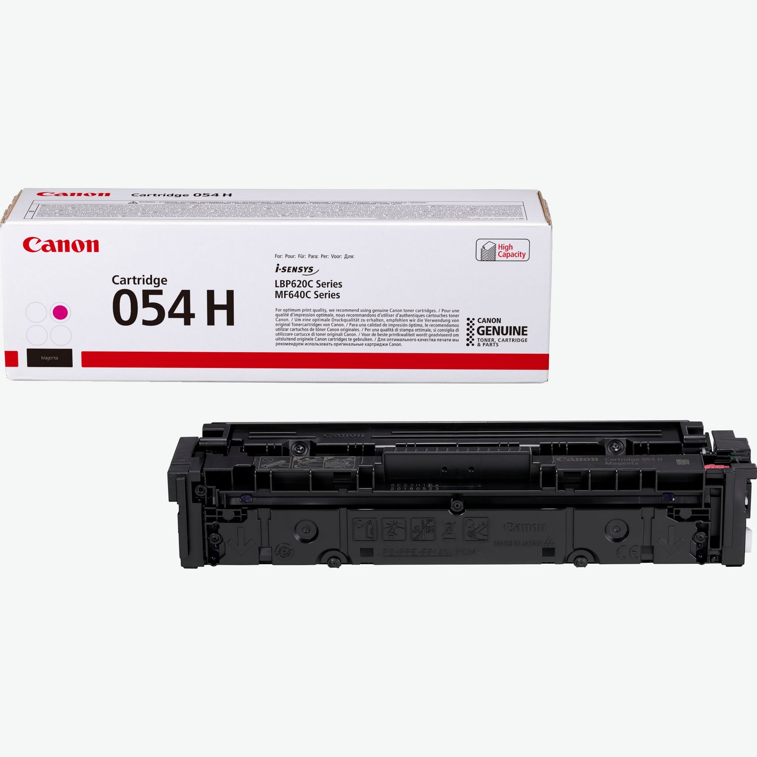 Canon 054 H High Yield Toner-Cartridge, Gelb — Canon Deutschland Shop