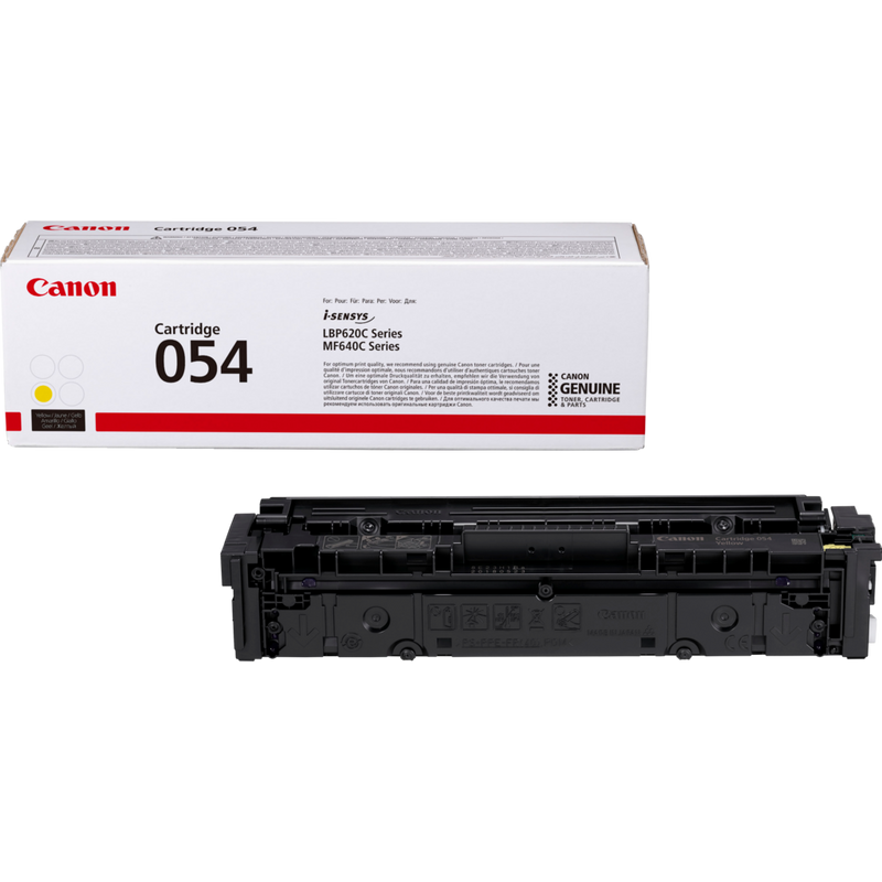 

Canon 054 Toner Cartridge, Yellow