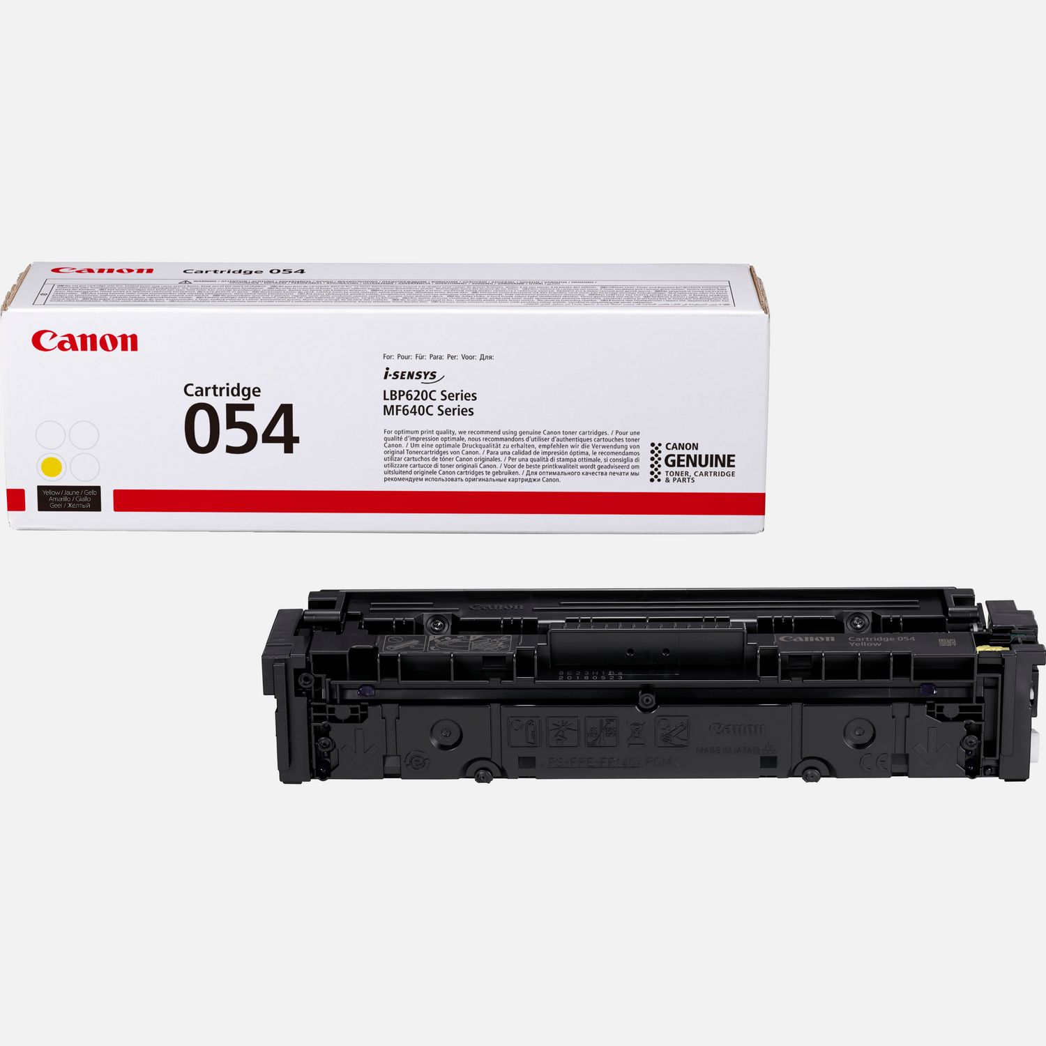 Cartouche De Toner Canon 054 Jaune — Boutique Canon France