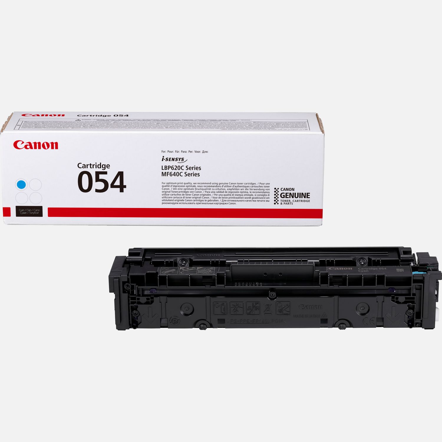 Canon 054 Toner Cartridge, Cyan — Canon UK Store