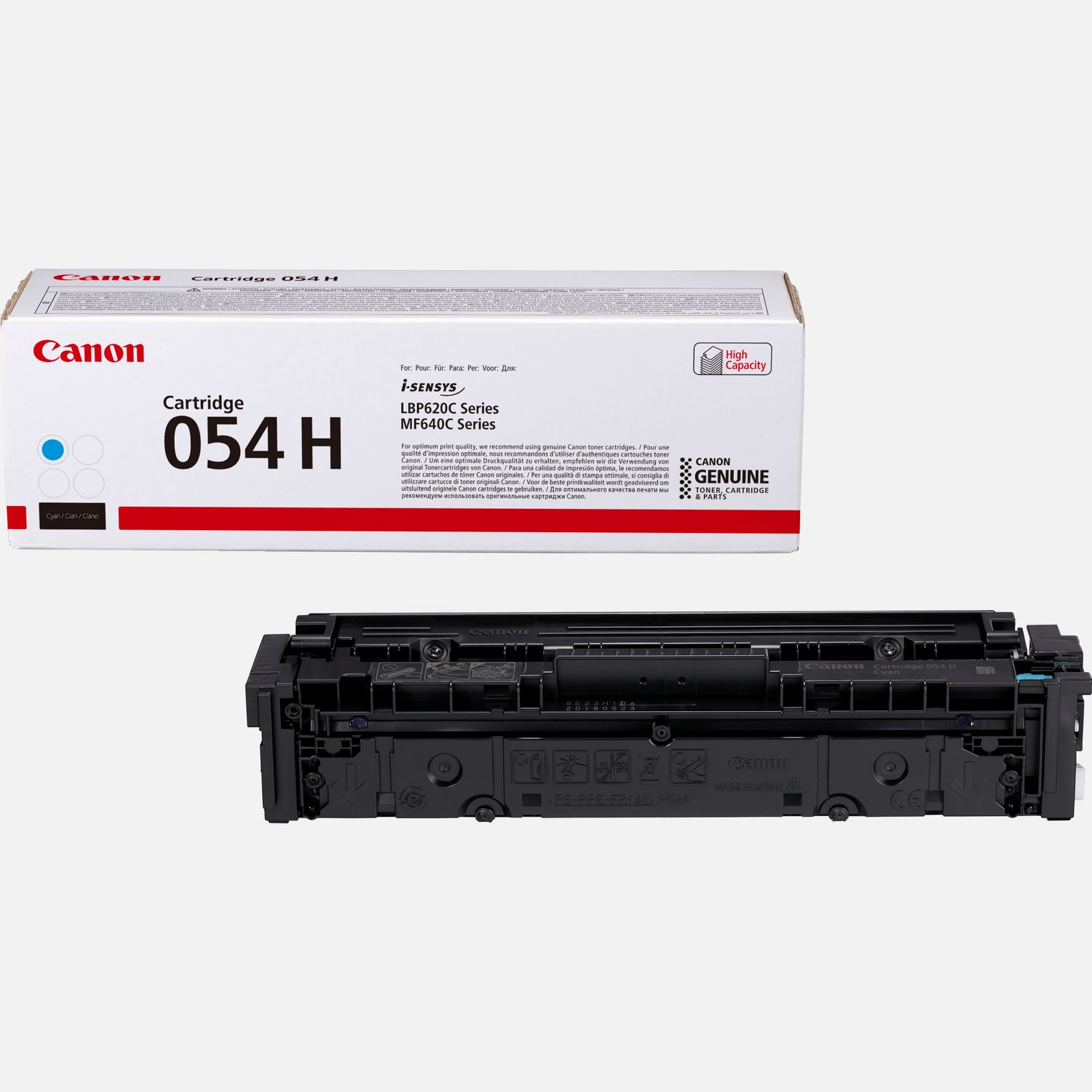 Canon 054 H High Yield Toner Cartridge, Cyan — Canon UK Store