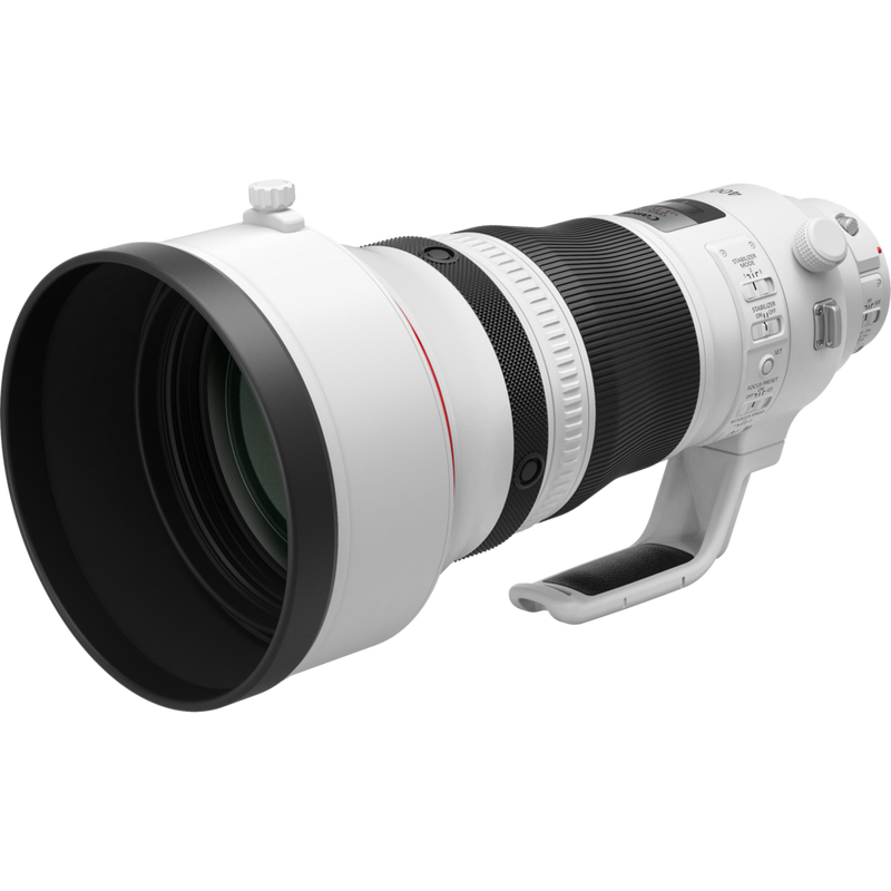 Pare-soleil pour objectif court Canon ET-155B Produits Pare-soleil fixé à un objectif