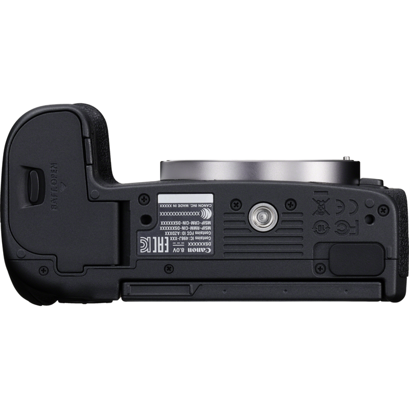 Boîtier Canon EOS R + objectif RF 24-105mm F4-7.1 IS STM Produits Vue de dessous