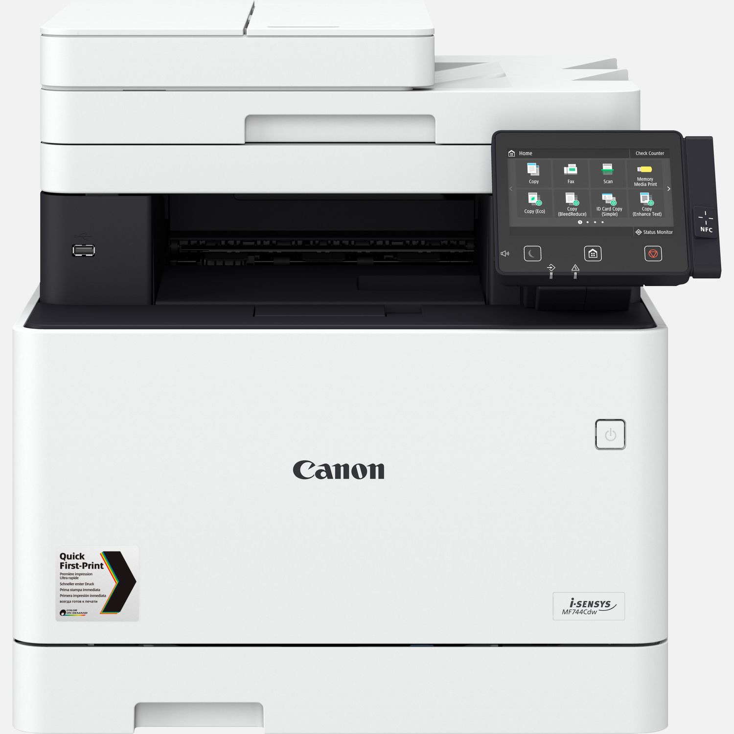 Принтер canon mf744cdw как подключить