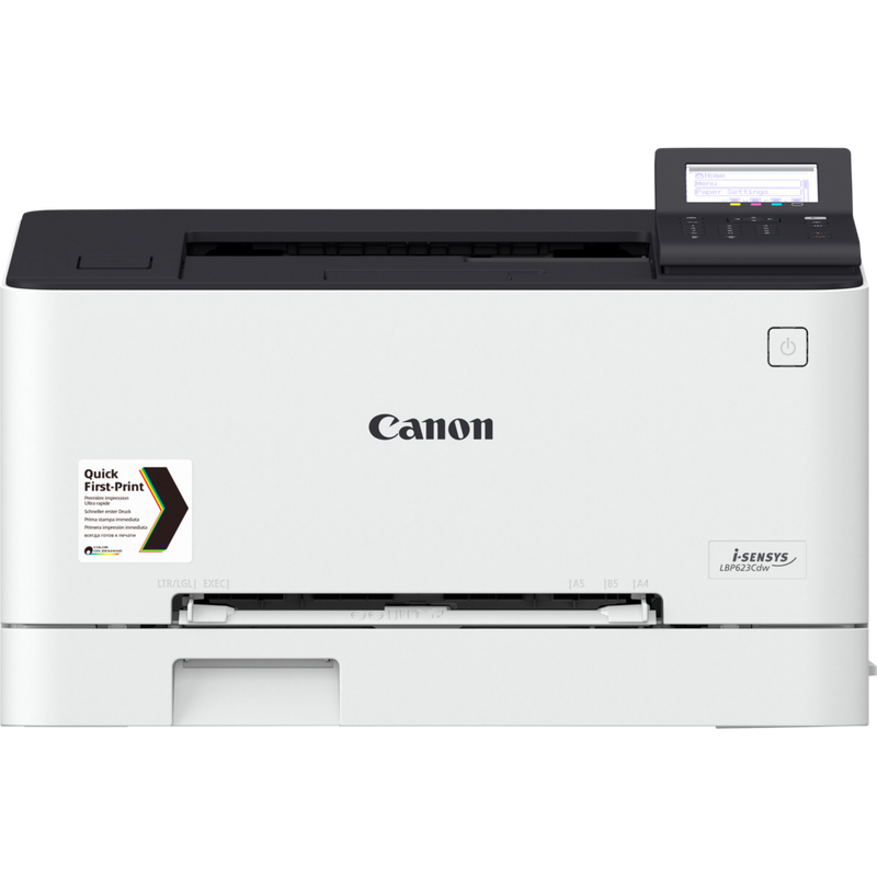 Canon i-SENSYS LBP623Cdw Colour Laser Printer Product Front View