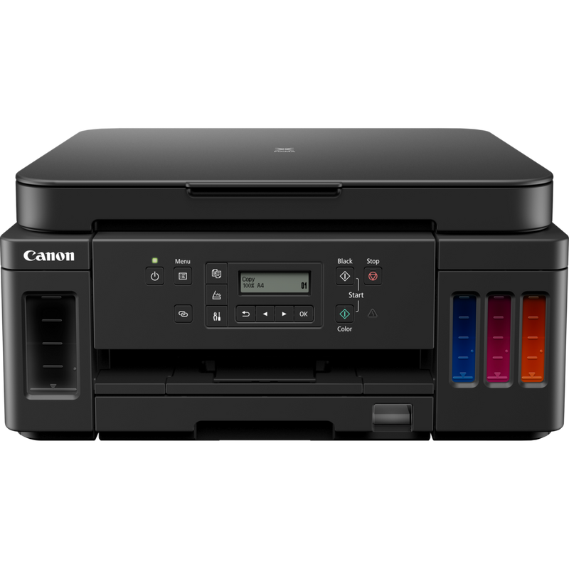 Canon PIXMA G6040 3-in-1 Refillable MegaTank Printer Product Front View