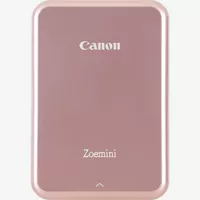 Canon Zoemini Portable Colour Photo Printer, Rose Gold Product Front View