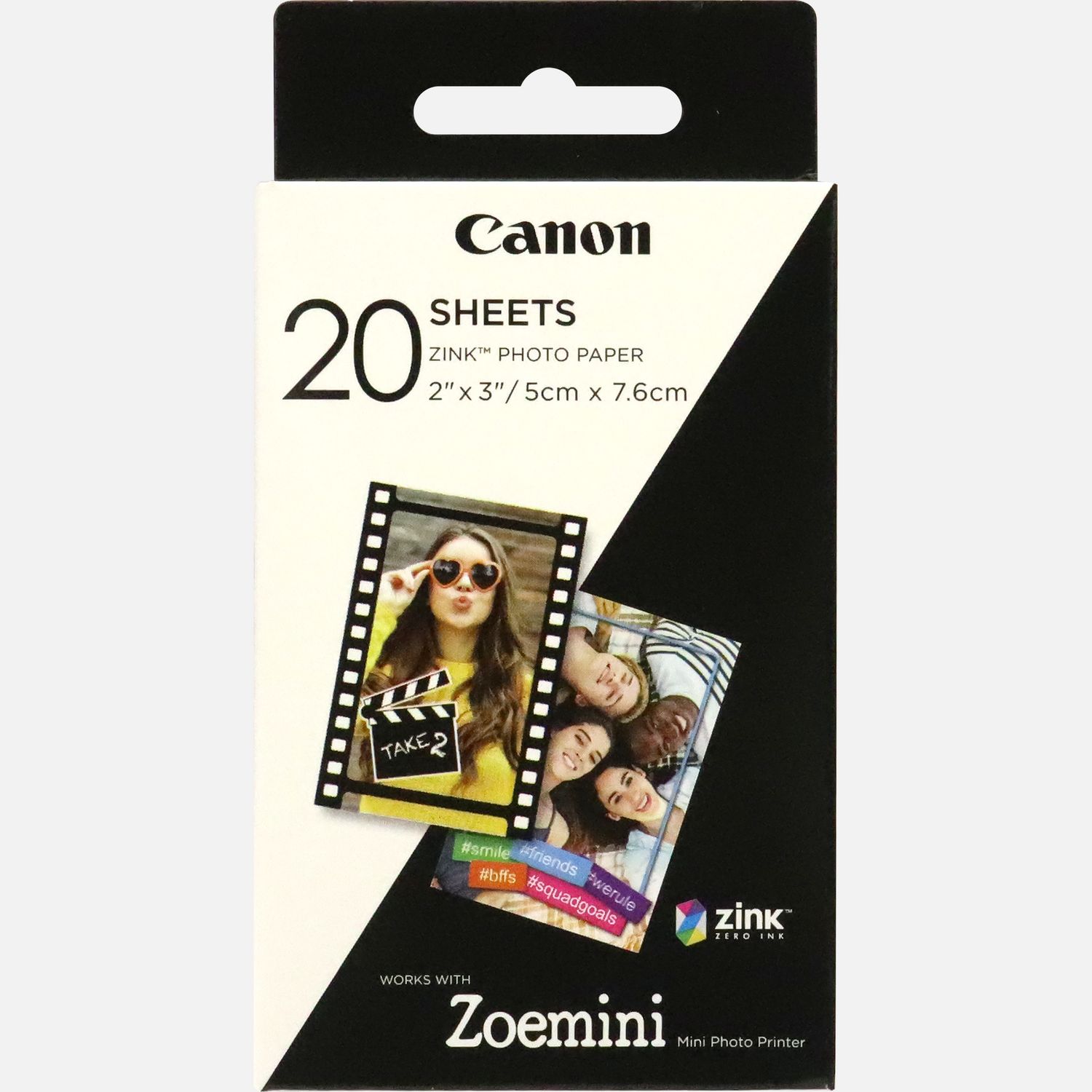 Buy Canon Zink 2 X3 Photo Paper X20 Sheets Canon Uk Store