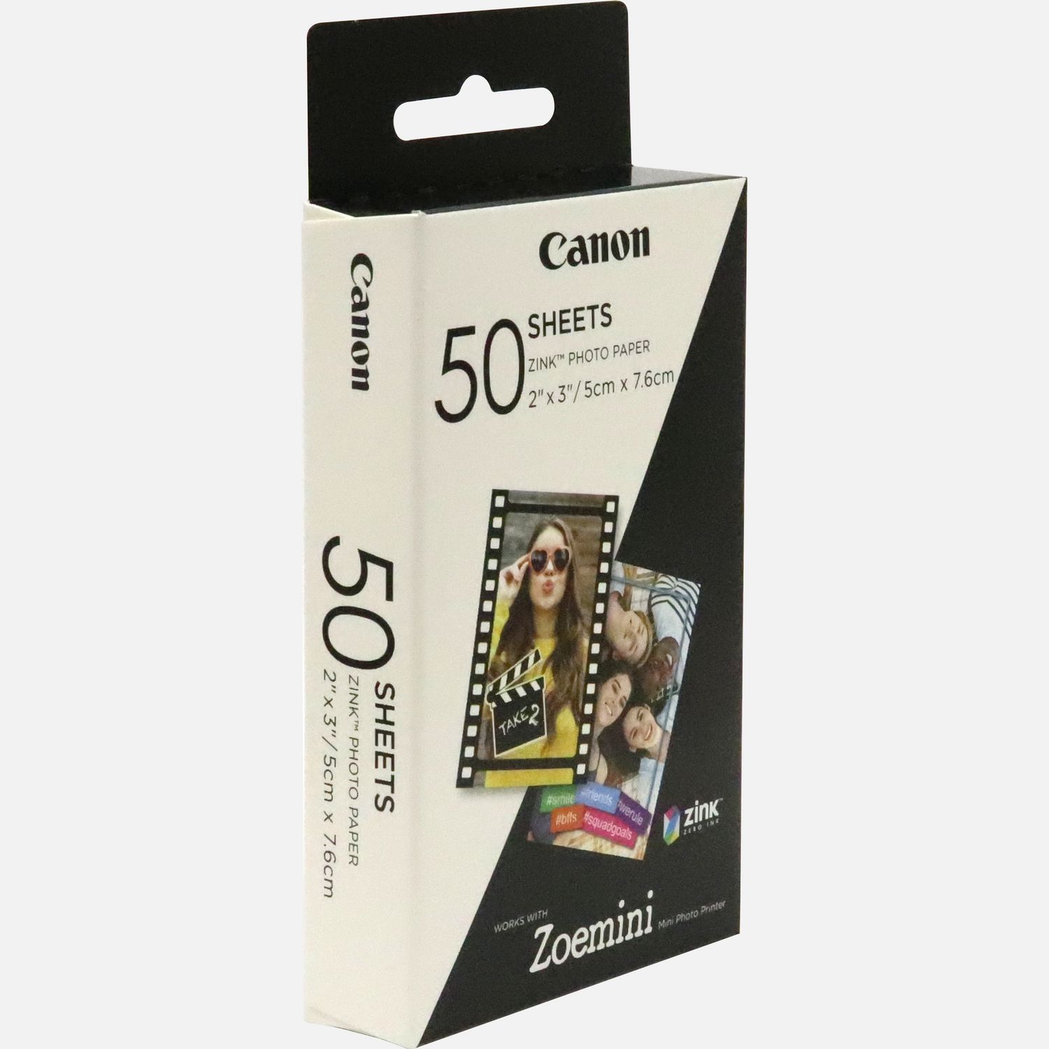 Compra 50 hojas de papel fotográfico Canon ZINK™ de 5 x 7,6 cm — Tienda