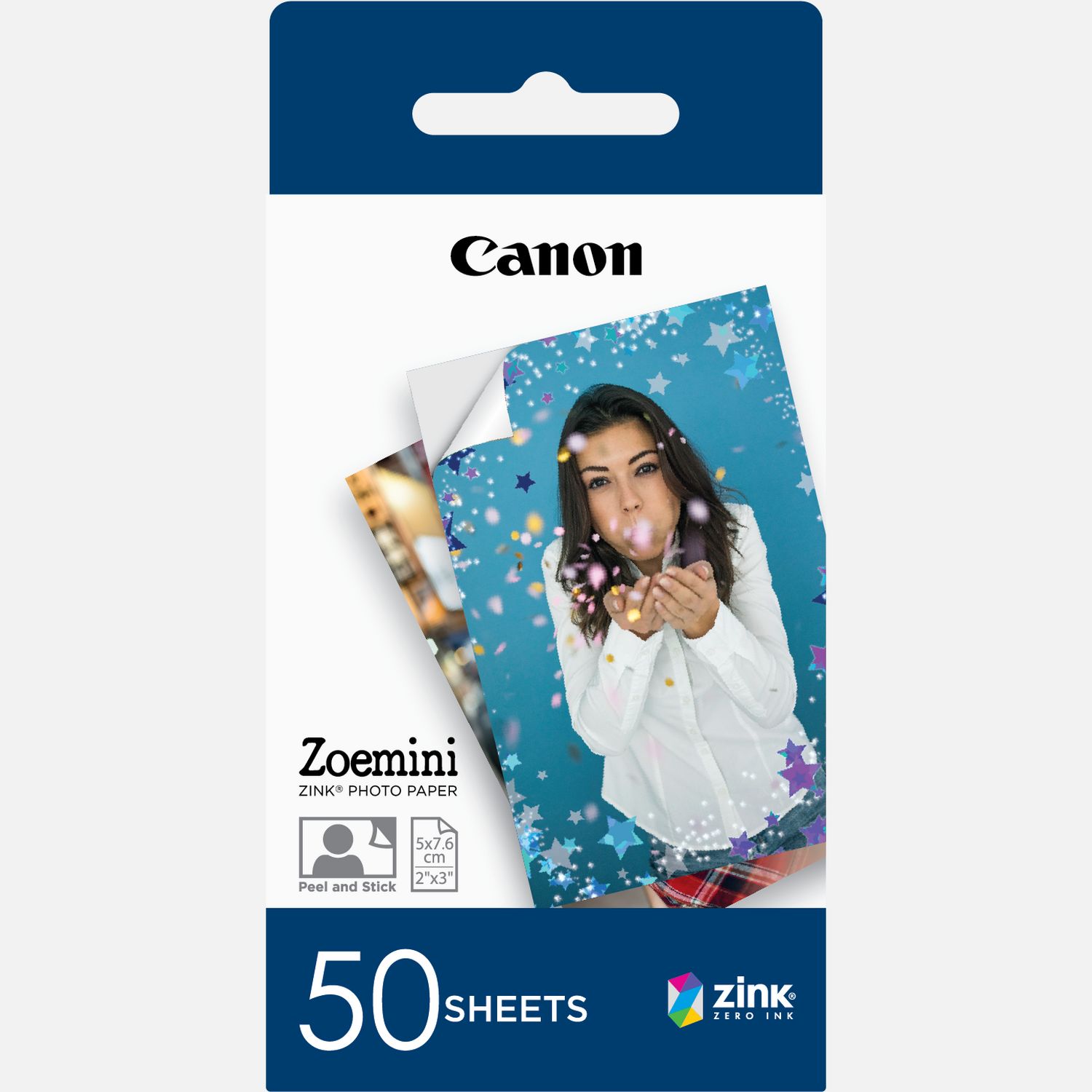 Image of Carta fotografica Canon ZINK™ 5 x 7,6 cm (50 fogli)