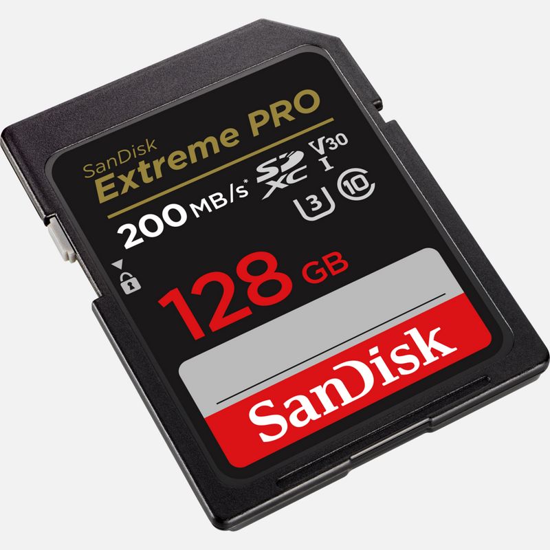 Carte mémoire SanDisk Extreme Pro SDXC UHS-I C10, 128 Go