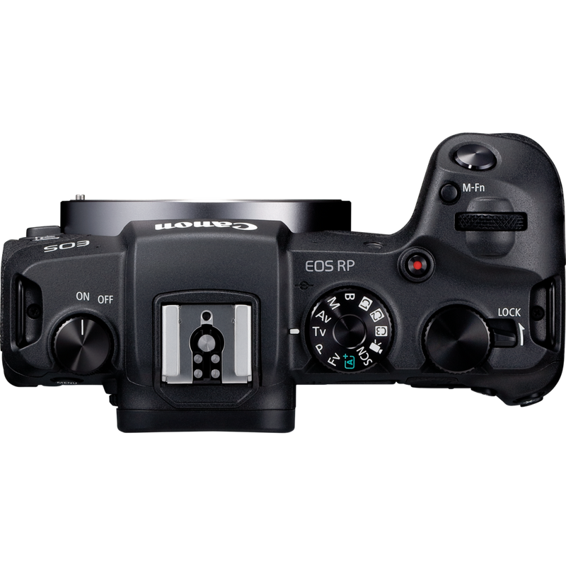 Boîtier de l'appareil photo hybride Canon EOS RP Produits Vue de dessus