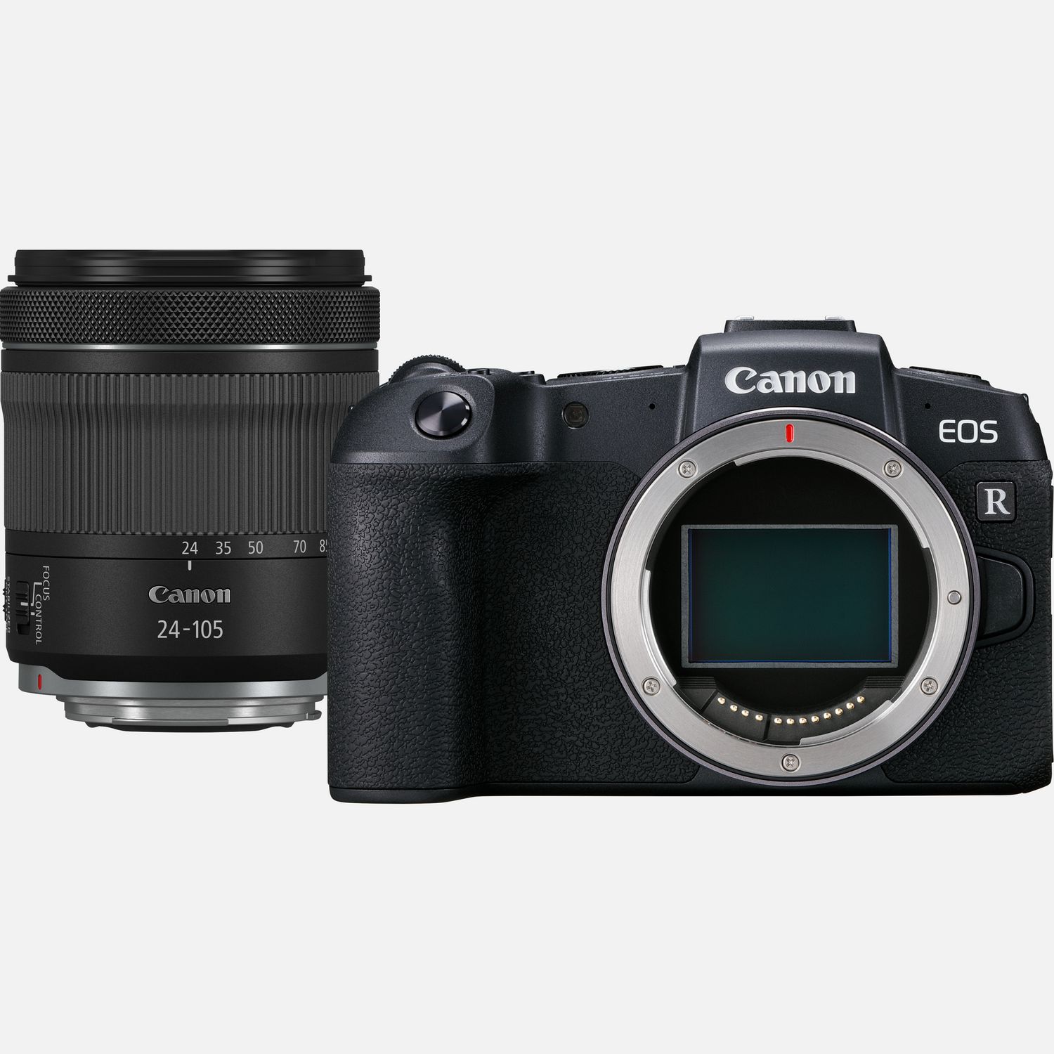 Canon EOS RP-body + RF 24-105mm F4-7.1 IS STM-lens in Camera's met Wi
