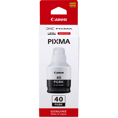 Canon GI-40 PGBK, High Yield, Ink Bottle, Black