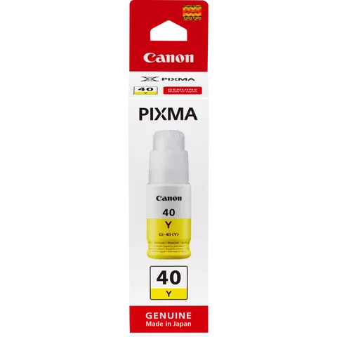Canon GI-40 Y, High Yield, Ink Bottle, Yellow