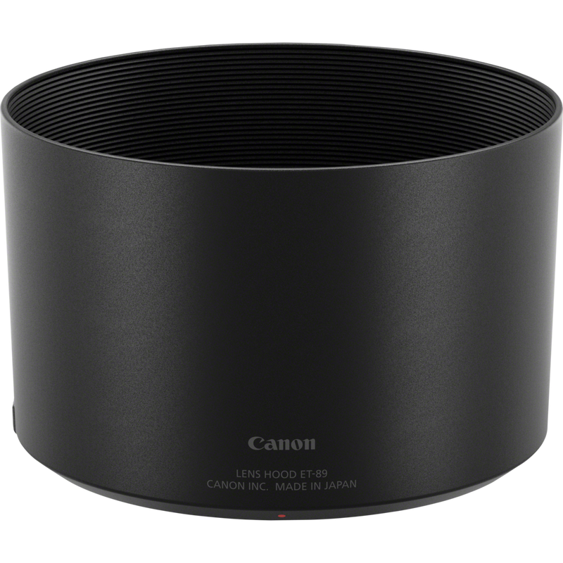 Canon RF 85mm F1.2L USM Objektiv Produkt Vorderansicht mit Staubkappe