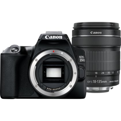 Canon EOS 250D + Objetivo Zoom EF-S18-55mm f/3.5-5.6 III / Cámara réflex