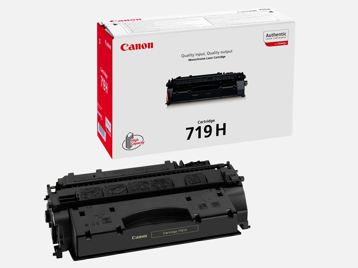 Cartouche toner noir haut rendement Canon 719H