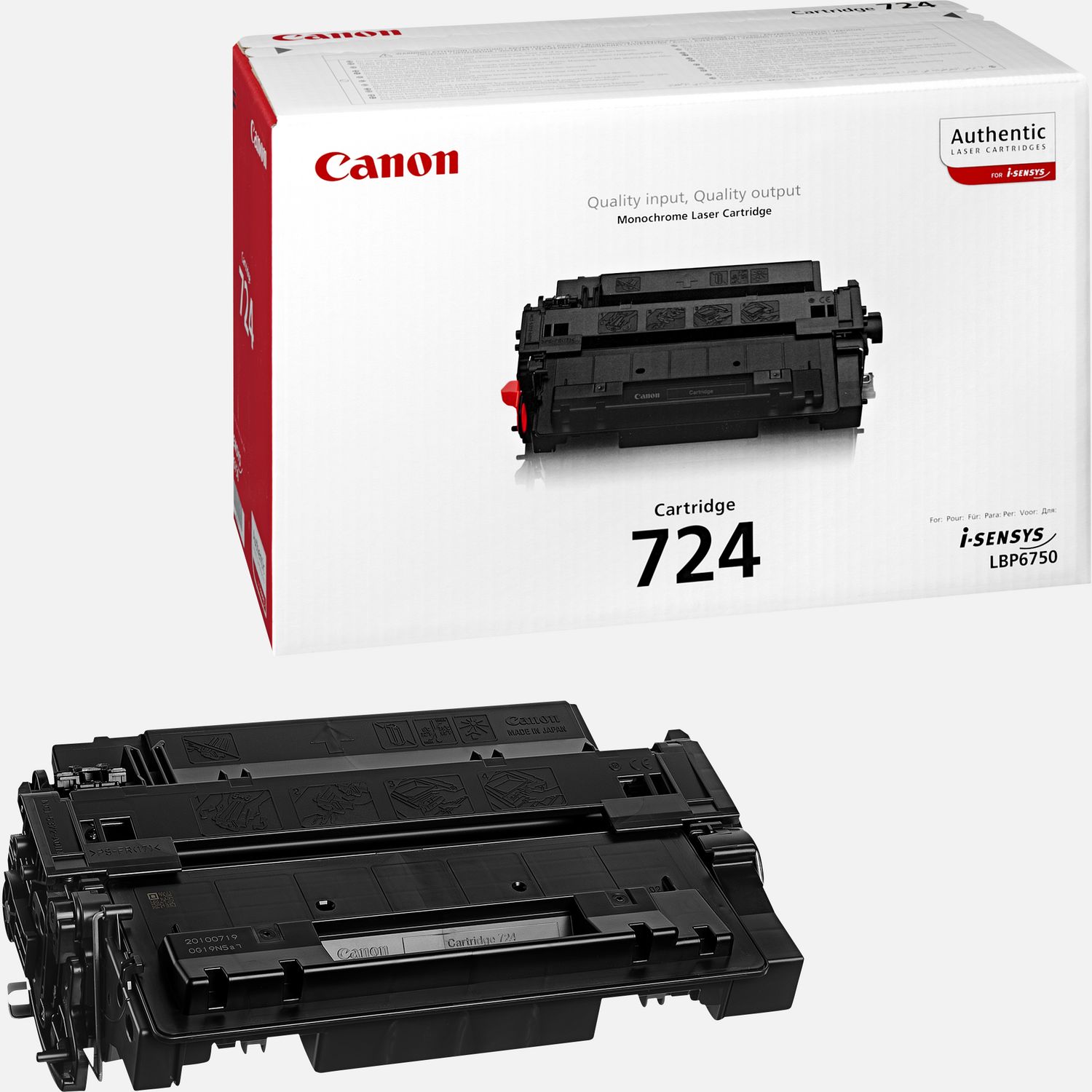 Image of Cartuccia toner Canon 724
