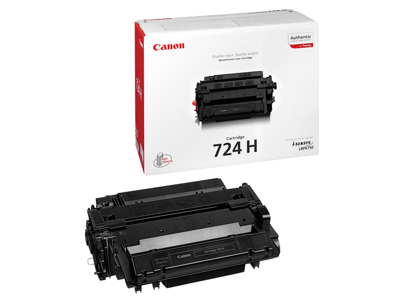 

Canon 724H High Yield Toner Cartridge