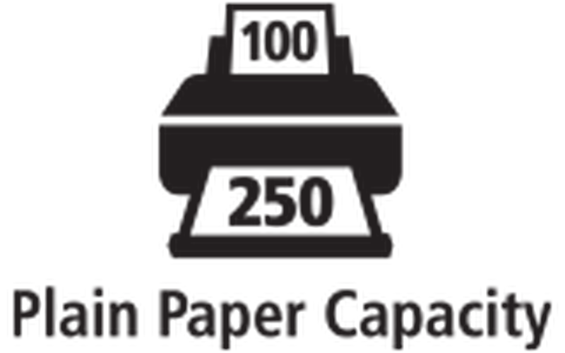 Sheet plain paper capacity