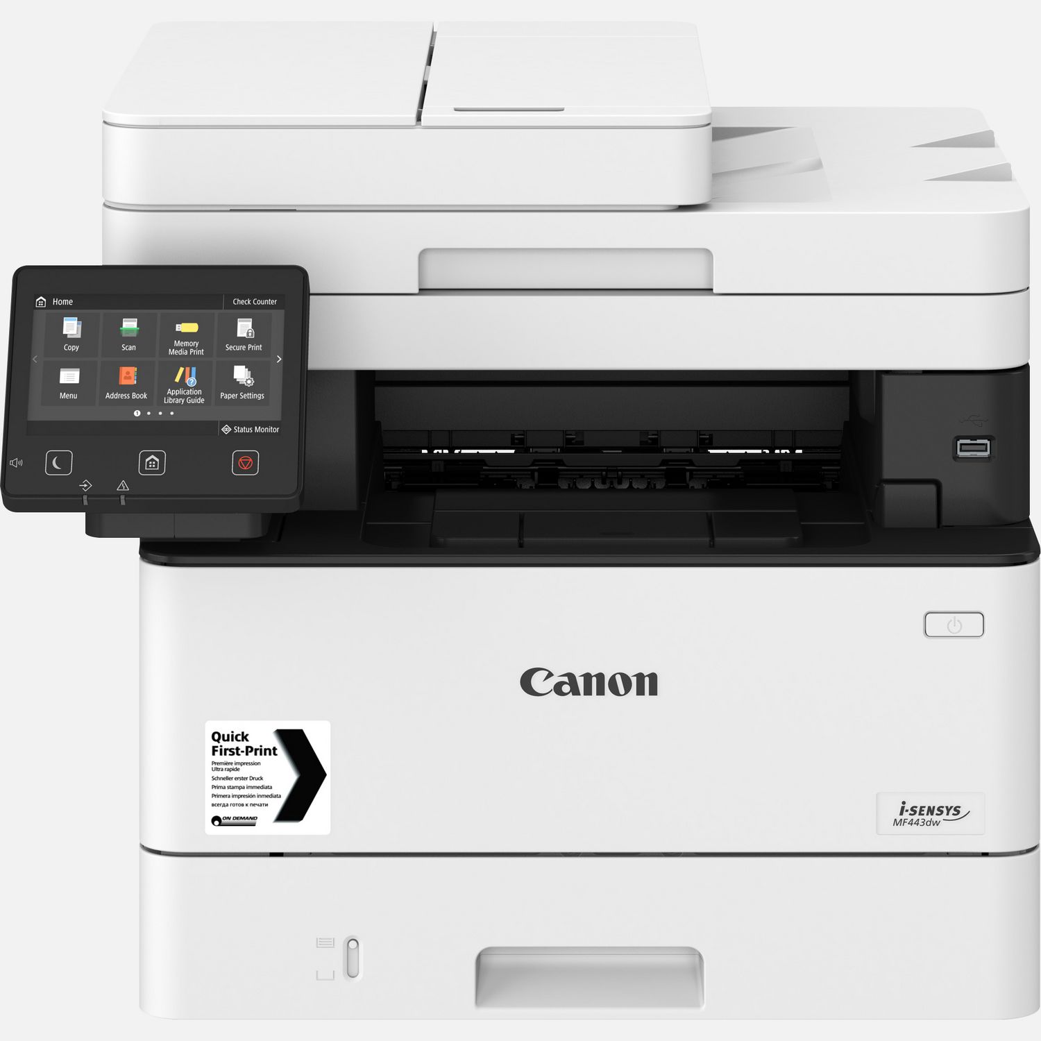 Canon mf443dw сканирование на компьютер