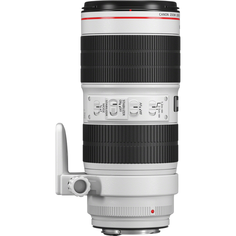 Canon EF 70-200mm f/2.8L IS III USM-objektiv Produkt Set bagfra