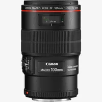 Canon EF 100mm f/2.8L Macro IS USM Objektiv Produkt Vorderansicht