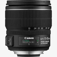 Canon EF-S 15-85mm f/3.5-5.6 IS USM Lens Product Back View