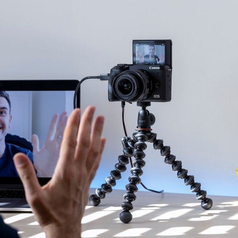 Canon EOS M6 Mark II Interchangeable Lens Video Conferencing Kit Using the Camera as a Webcam