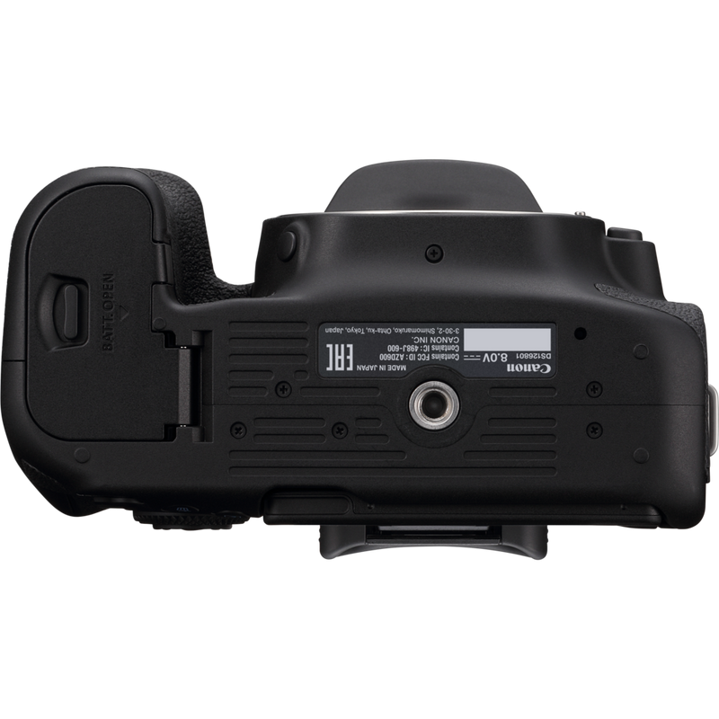 Canon EOS 90D Body Product Bottom View