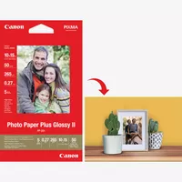 Canon Kreativ-Kit – 3 Papiersorten Produkt Vorderansicht des Glanzpapiers