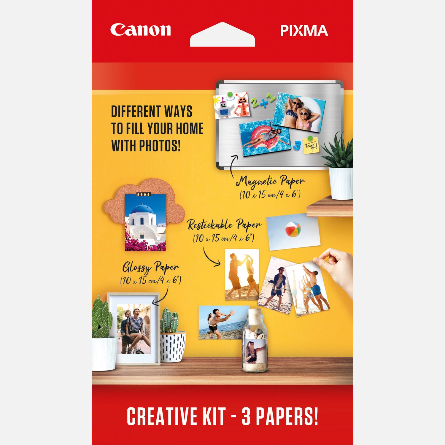 Kit créatif Canon - 3 papiers