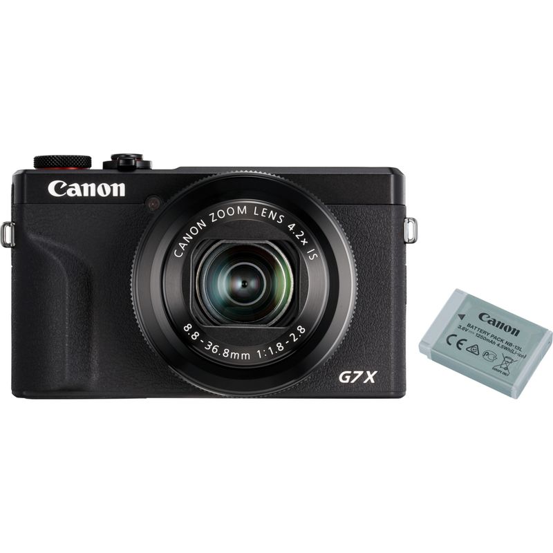 Canon G7X Mark II PowerShot 20.1MP BLACK Digital Camera with 32GB Accessory  Kit Black 