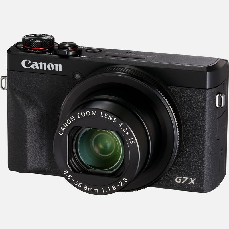 Feudo Víspera Nuevo significado Comprar Cámara compacta Canon PowerShot G7 X Mark III: negro en Cámaras con  Wi-Fi — Tienda Canon Espana