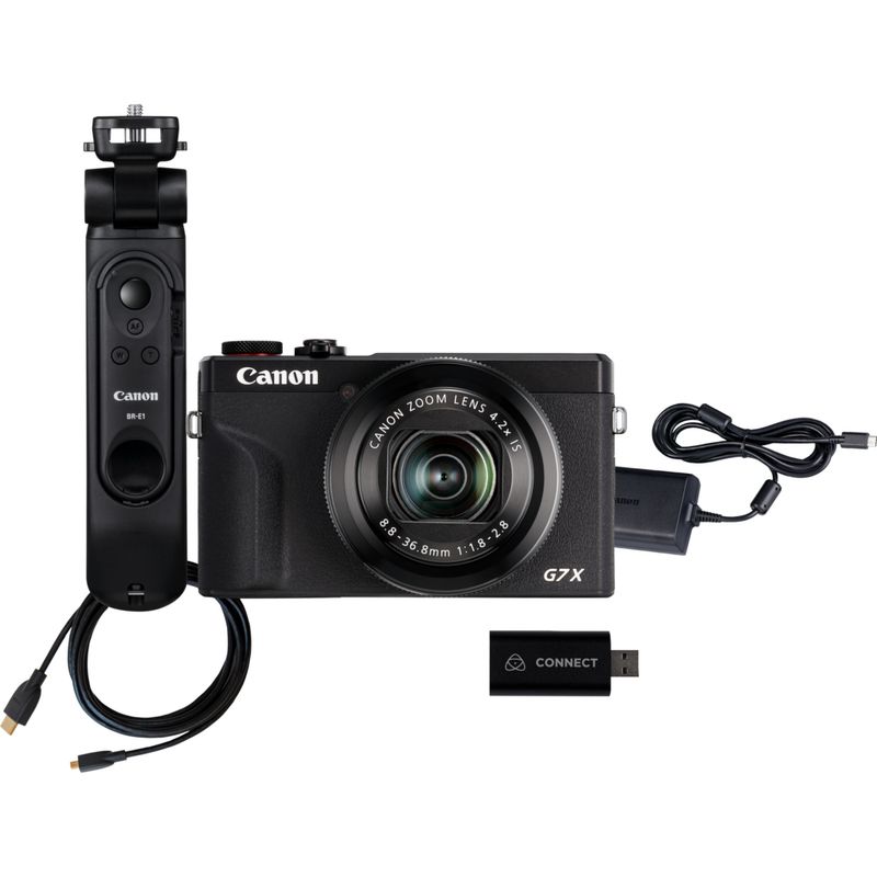 Buy Canon Powershot G7 X Mark Iii Premium Vlogger Kit Black In Powershot Cameras Canon Uk Store