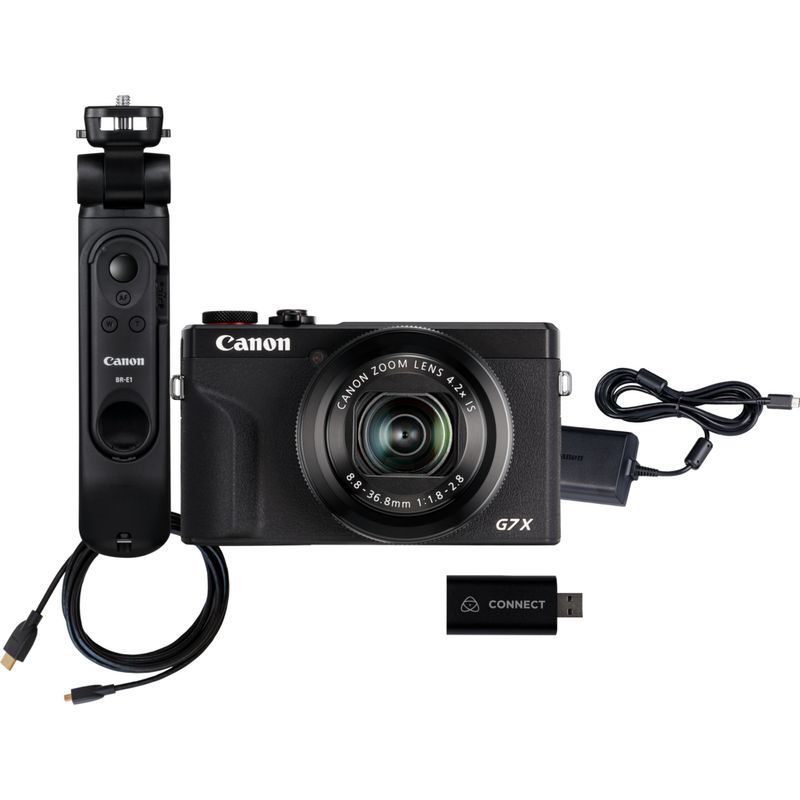 Canon PowerShot G7 X Mark III Digital Camera (Black) Must-Have Starter   Vlogging Kit 