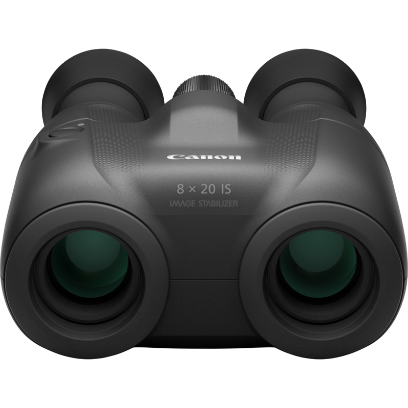 Canon 8x20 IS Binoculars Product Top Front View