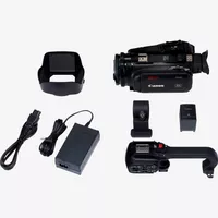Canon XA45 Camcorder Produkt Komponenten im Lieferumfang