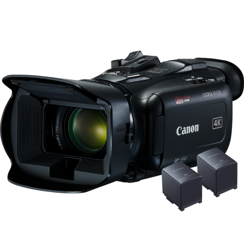 Canon LEGRIA HF G50 Camcorder + Power Kit Pack