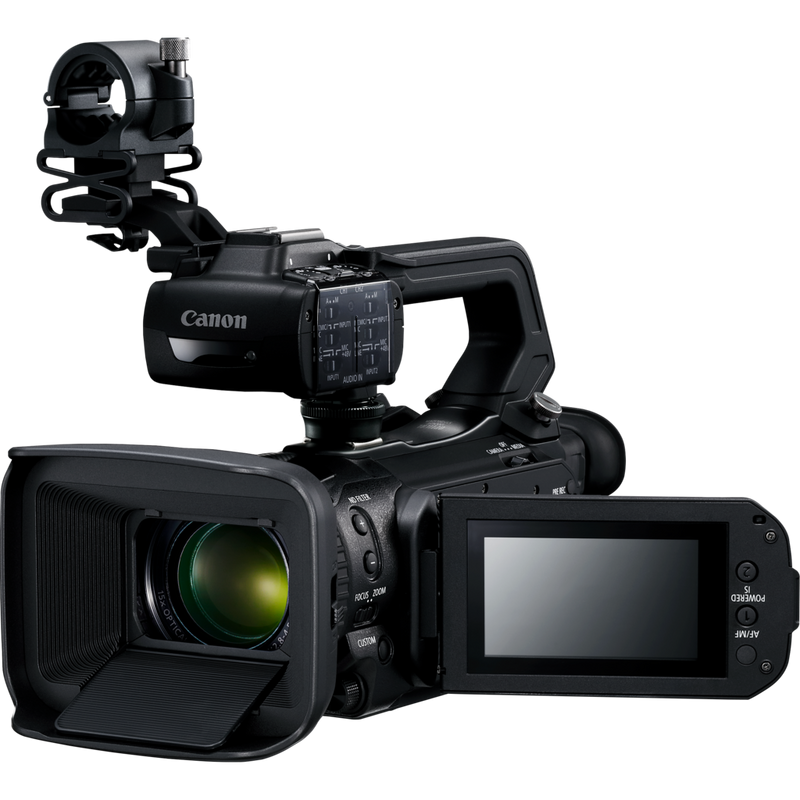 Canon XA50 Camcorder Produkt Ansicht der linken Seite