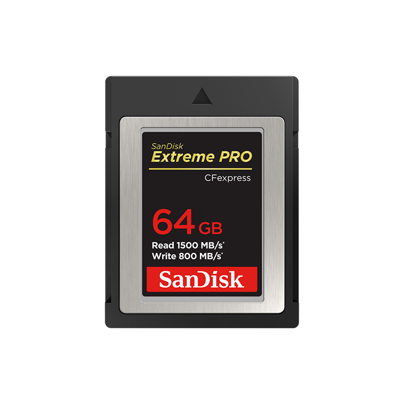 
      
      SanDisk Extreme PRO® CFexpress™ Card Type B, 64 GB
    
    