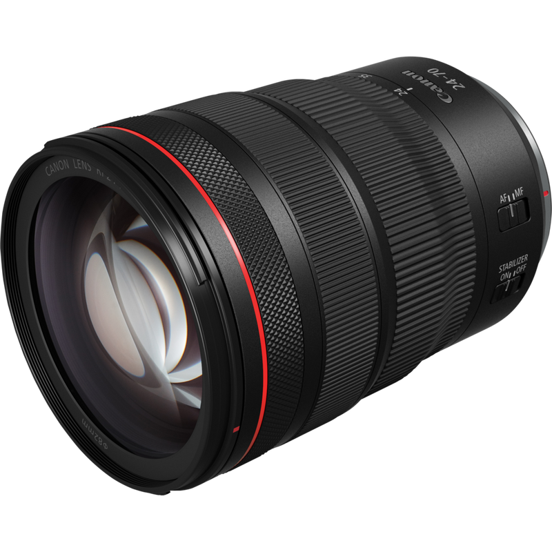 Canon RF 24-70mm F2.8L IS USM Lens Product Diagonal View