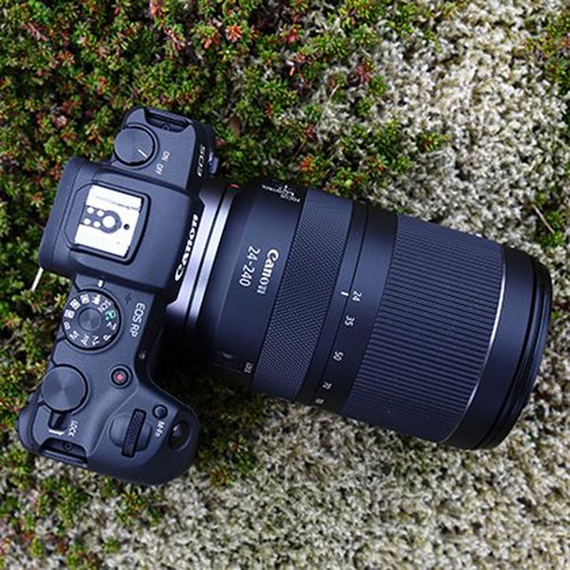 Paraluce Baionetta Per Canon RF 24-240mm - Compatibile EW-78F Nero